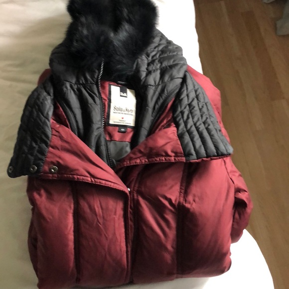 Soia & Kyo down coat puffer with detachable hood. - Picture 6 of 8